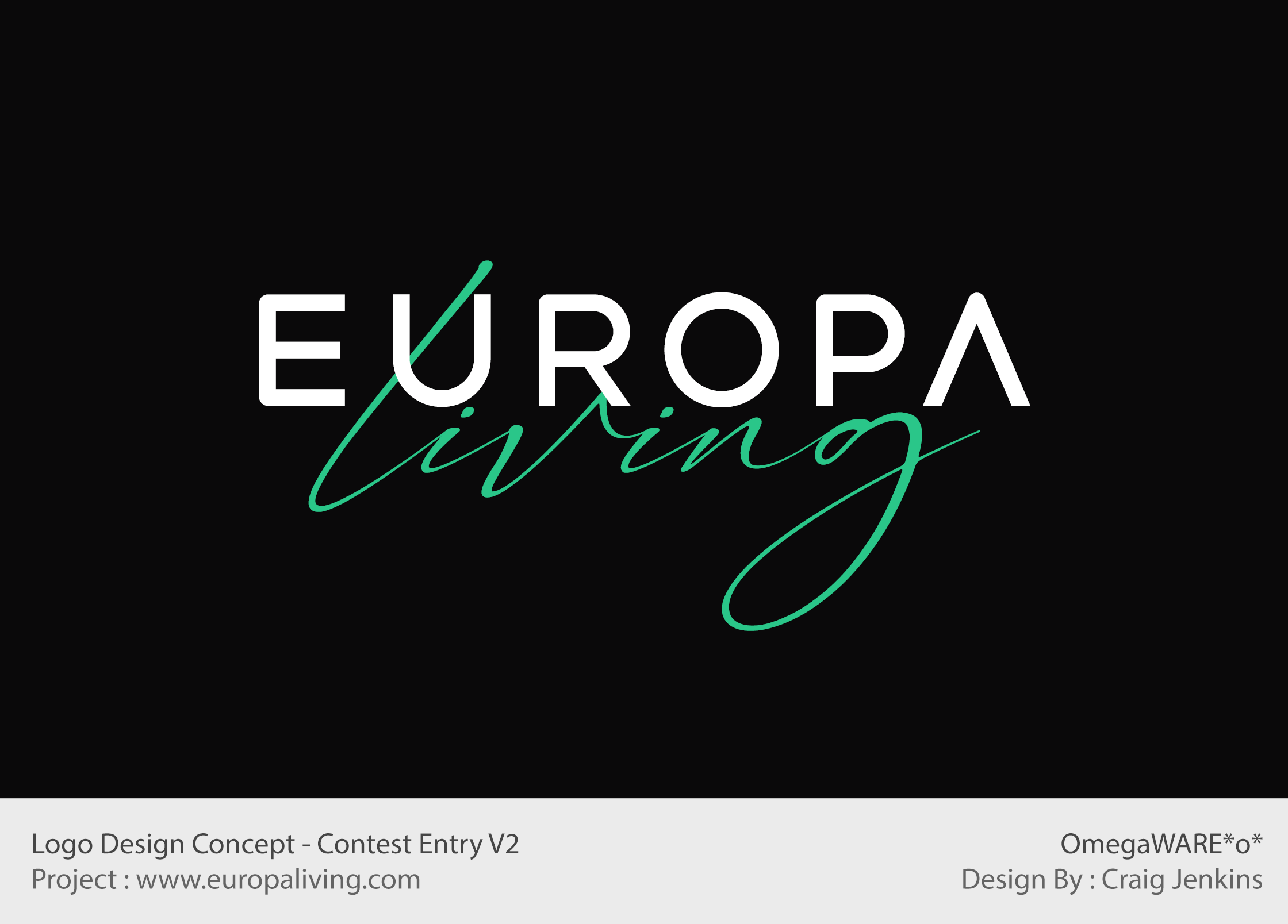 Europa Living logo concept 2 cover